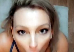 MILF POV Big Cock Blowjob