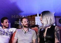 amateur bisex 3some bareback cum in throat french hard maxime horns