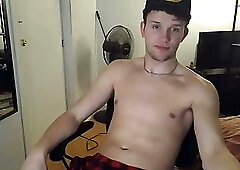 Canadian Guy Toying His Hole Then Busting a Nut