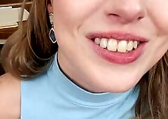 College student Octavia Red utilizes her large boobs