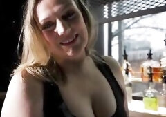 Banging the Horny mother I'd like to fuck Bartender - Clara Dee POV Virtual Sex