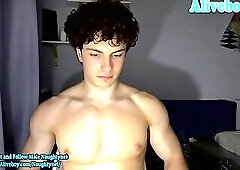 Naked muscle worship