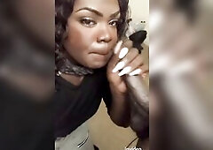 Breaking a sweat on bbc whilst his girlfriend is at work