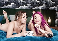 Girls Night Freeuse For All Anna Claire Clouds, Lily Lou Brazzers