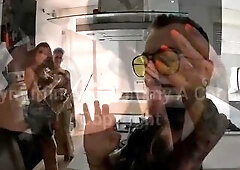 three Large Weenies Horror Group sex