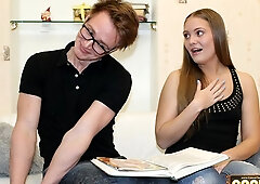 Fucking in sexy glasses