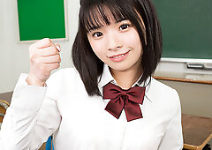 Ejaculation Control! A Forbidden Relationship in the Classrom with JOI Slut Erina Oka; Japanese Jerk Off Instructions