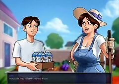 Cartoon mom, cartoon aunty, animation mom