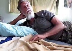 Guideline for solo gay masturbation with cum shots for mature hairy men