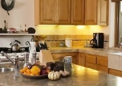 Hot blonde slut is eager to swallow a giant fuck stick