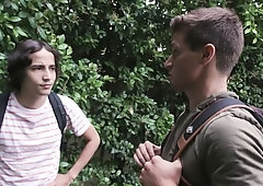 Sexy Alexa Nova sucking her students during  a study session