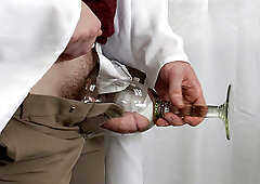 teen 18+ Boys Having Hot Sex On Top Of Altar