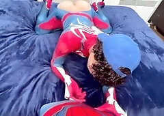 Superhero gets it in the butt