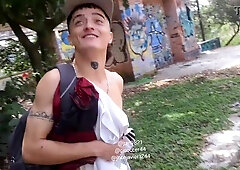 BANG-OUT WITH THE COACH IN PUBLIC