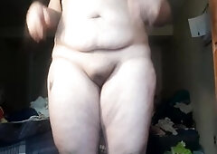 Thick FTM Shows Off His Physique