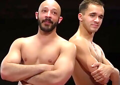 Loser of wrestling match has to wear chastity