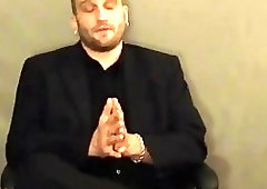 Cute handsome guy talks about his BDSM and bondage fetish