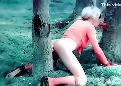 Wild Pussy Double Fuck N The Forest