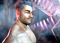 Gay boy, black gay, man masturbating