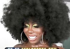 (Black Mystique) Gets Her Twat Throat Banged By 2 Biggest BBCs Previous To Getting Their Cum On Her Face - Brazzers