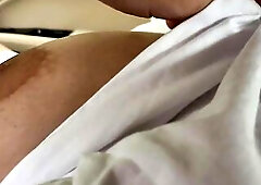 Hawt Honey with No Brassiere allows Me Touch Her Natural Bazookas