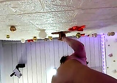 The schlong is below maximum pressure from Sheer MisssVikki's dick