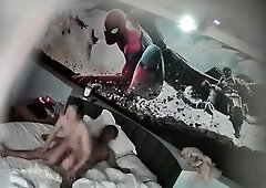 Amateur couple copulation on hidden cam