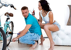 Sex for bicycle repair