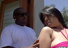 TeamSkeet chubby yam-sized tits Asian Kya Tropic interracial lovemaking