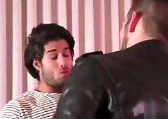 Straight guy tastes a stiff juicy prick