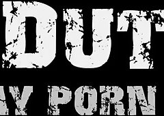 Army boy gives head and takes it from behind with elation