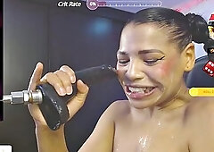 Rapid Deepthroat Wrecks Throat Sloppy Spit Face Slutty Sound Gluk Gluk Gluk!: Porn