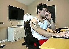 Show-off, wank, and cum