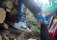 Take Off Dc Shoes Of Blond Teen 18+ Boy