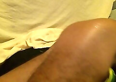 Rock hard BBC dildo owns my sloppy bro hole