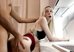 Didn't expect for the man and cheated on him with a stranger for delightsome tea and a taxi