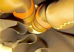 BlueGirl70 Sexy Red Stockings Upskirt