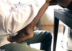 Hotel Room - French Pedicure Footjob - The Art of Footjob