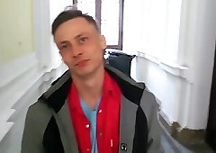 CZECH HUNTER - Czech Hunter Fucks A Horny Twink With His Big Juice Cock