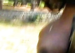 Brazilian TS Chick Fucking A Buck