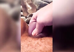 I used a fleshlight toy and a pocket snatch toy on my love button Tribbing it my curly lascivious cunt was so soaked and loving it. Tribbing my clitor