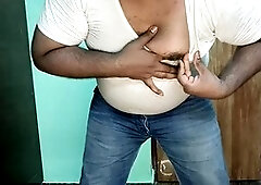 Taking off my jeans to show off my hot ass