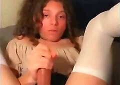 Teen mast cum comp