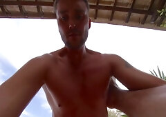 Rough Poolside Sex With Liam Arnolds To Pass The Time