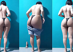 Femboy with a big booty is hotter than lots of girls and the best part is he won't get pregnant