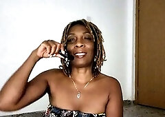 Small boobs, dreadlock girl, black girl