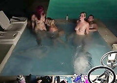 Hardcore Hawt Tub Fuckfest Deliah Grace, Lilith Fox, Nikki Zee