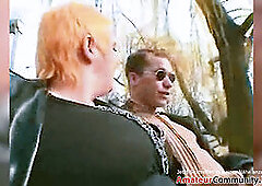 Deutsch pipi, public piss, piss his mouth