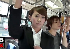 Japanese Bus Gangbang