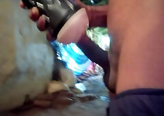 Under the woods and elder building farmer transgender princess enjoy